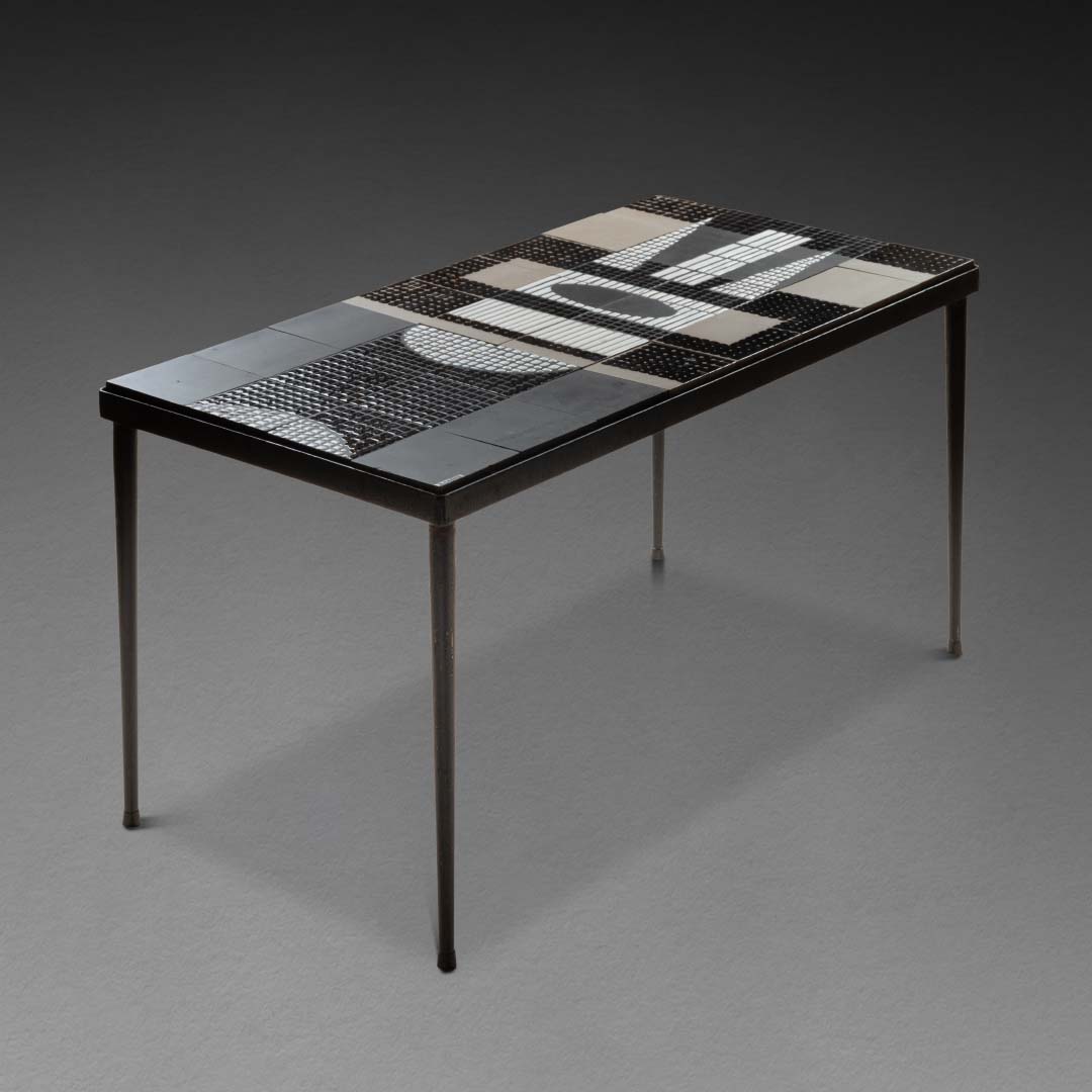 Table basse en céramique - Roger Capron