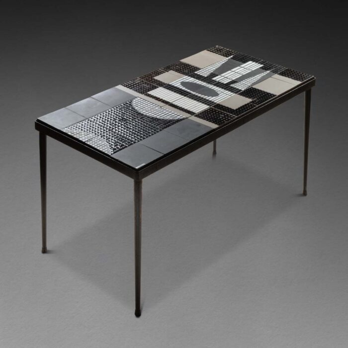 Table basse en céramique - Roger Capron