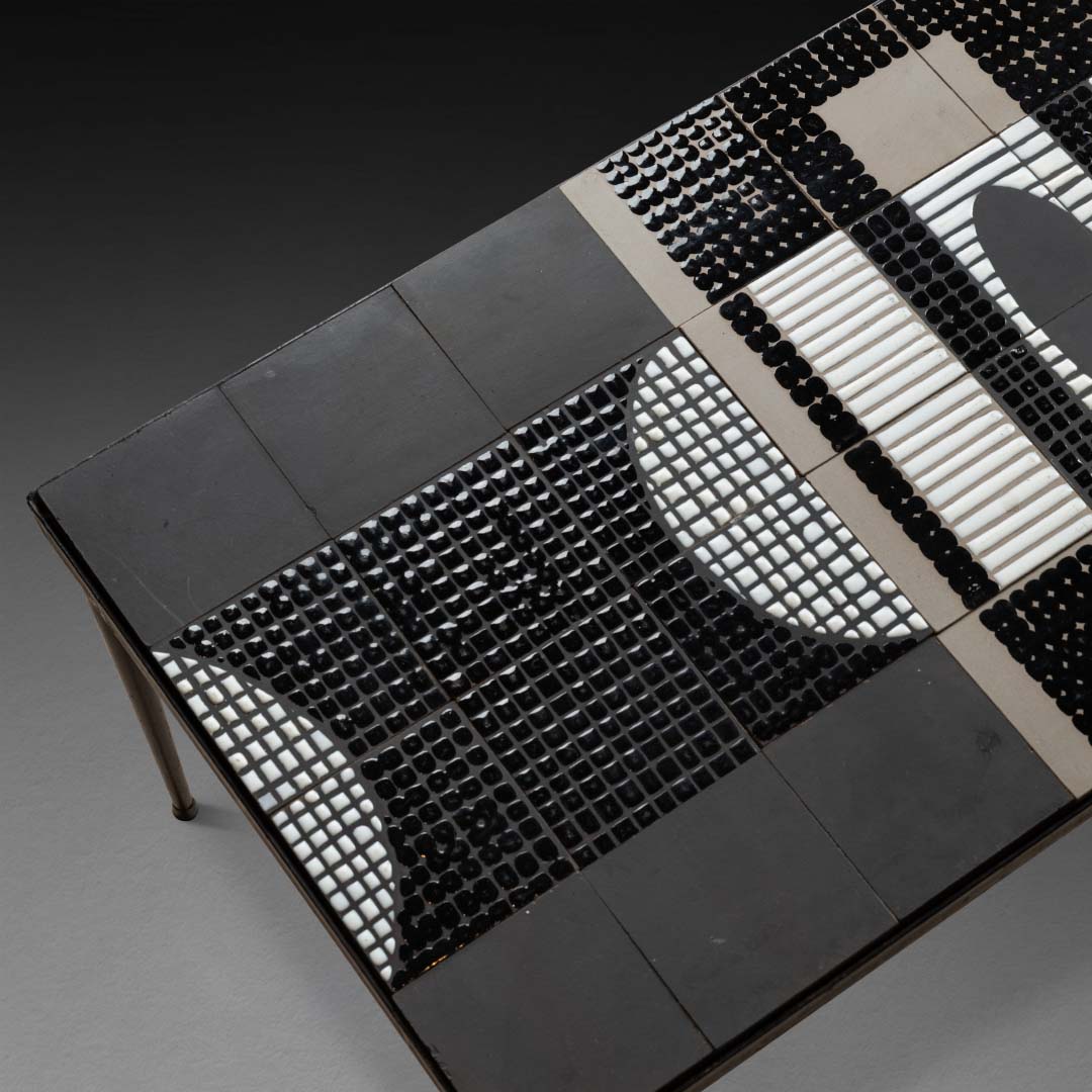 Table basse en céramique - Roger Capron