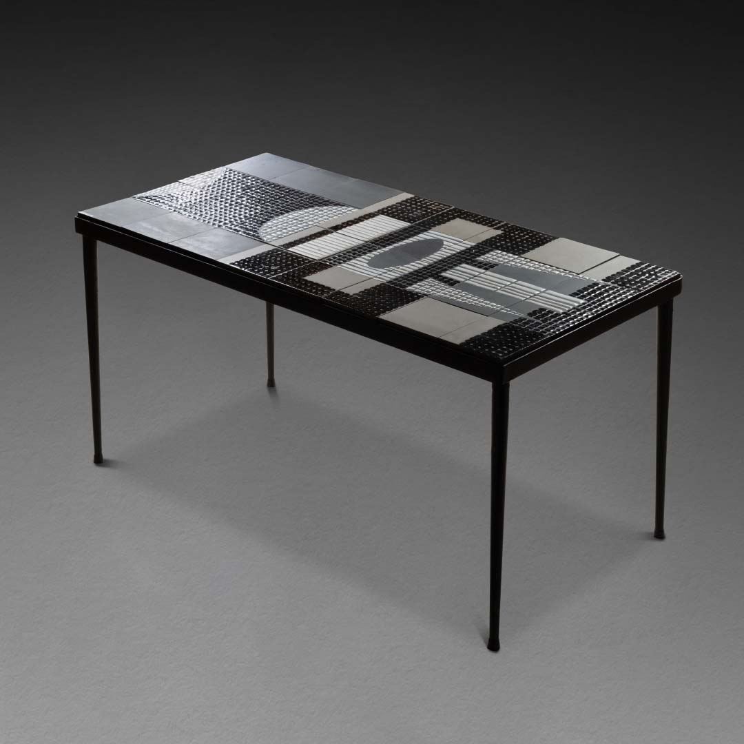 Table basse en céramique - Roger Capron