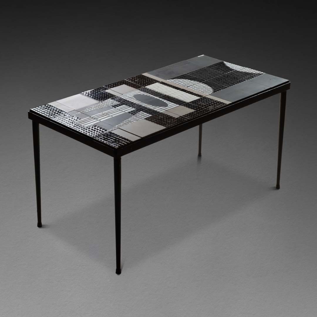 Table basse en céramique - Roger Capron