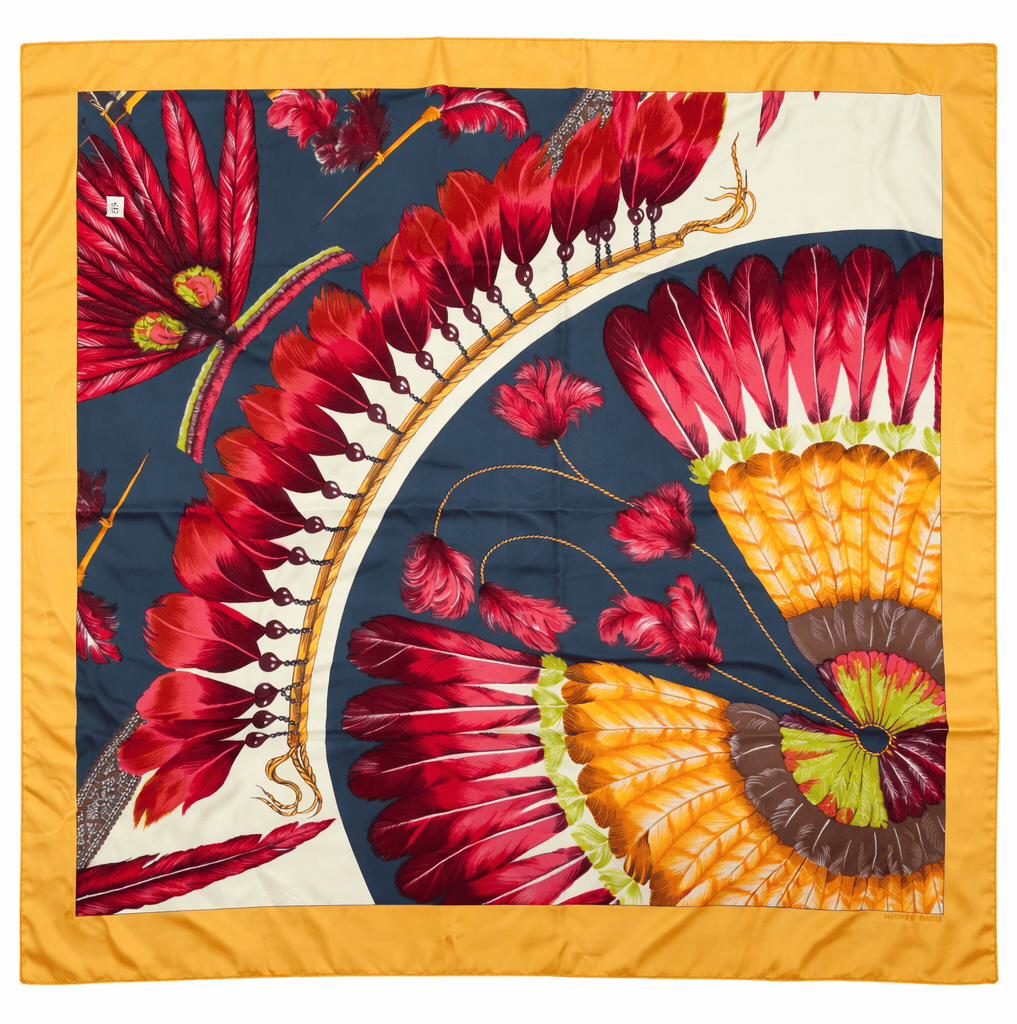 Carré Hermès : Modèle "Brazil détail"