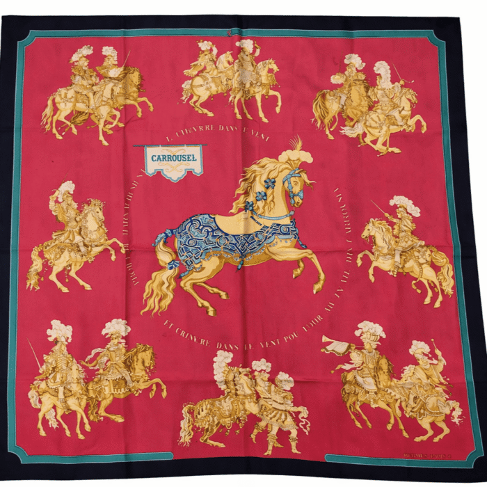 Carré Hermès : Modèle "Carrousel"
