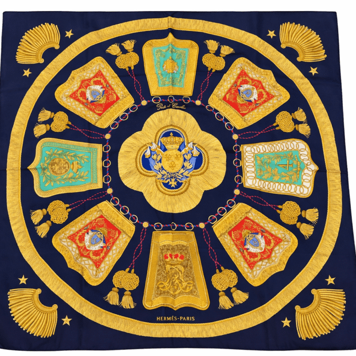 Carré Hermès : Modèle "Poste & Cavalerie"