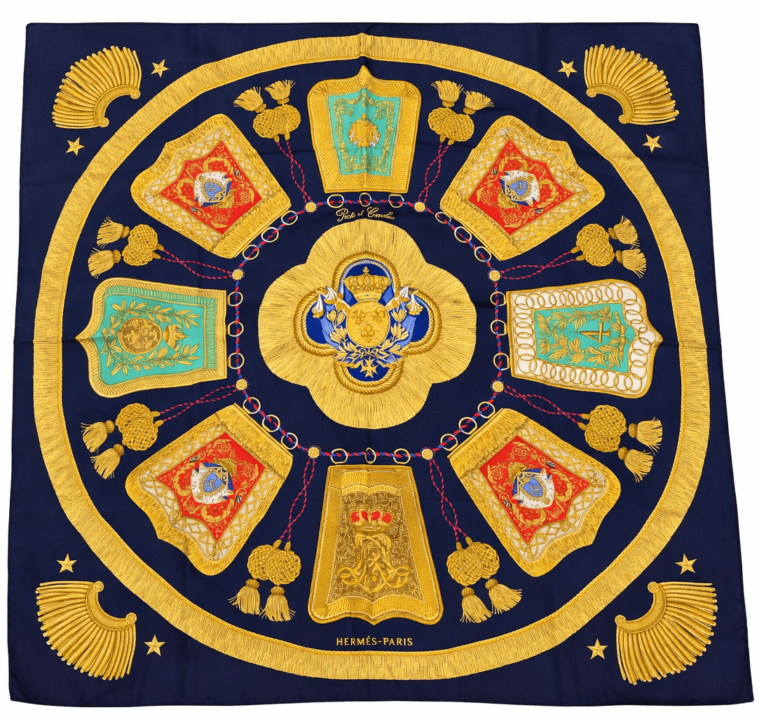 Carré Hermès : Modèle « Poste & Cavalerie »