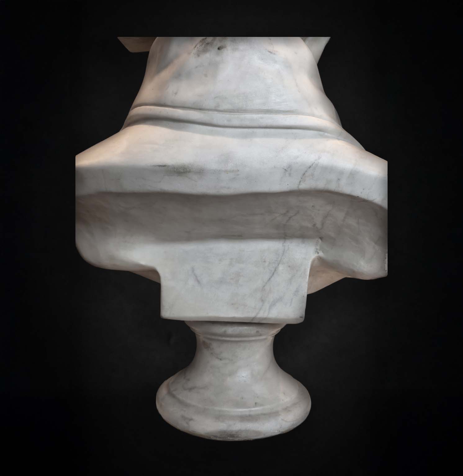 Buste de Napoléon Bonaparte en marbre de Carrare