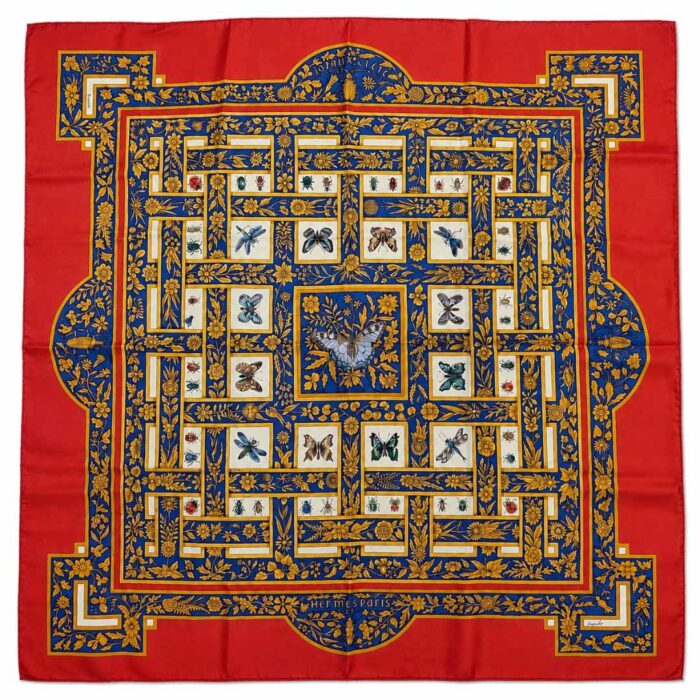 Carré Hermès Vintage "Joyaux de l'Été"