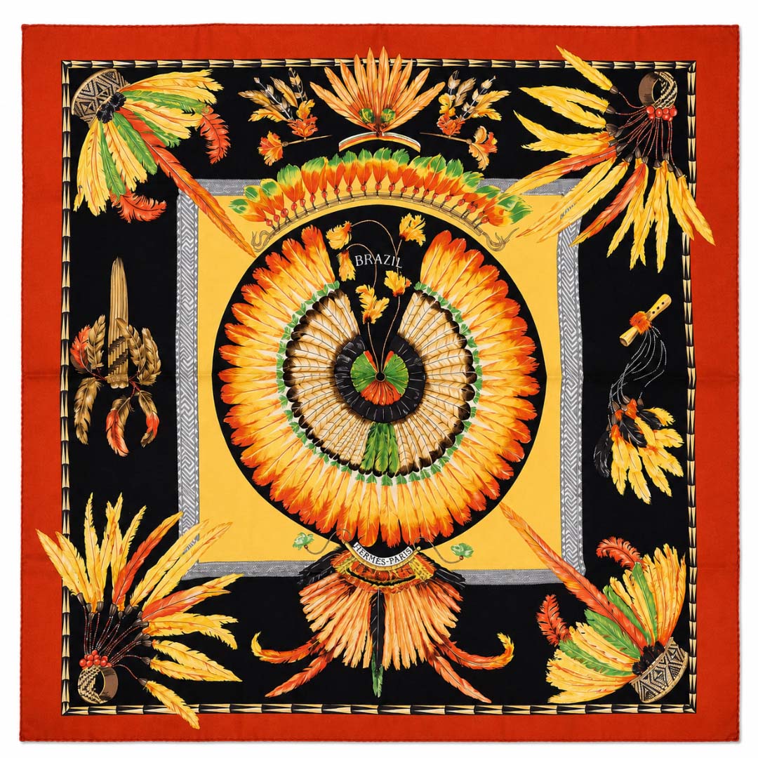 Carré Hermès Vintage « Brazil »