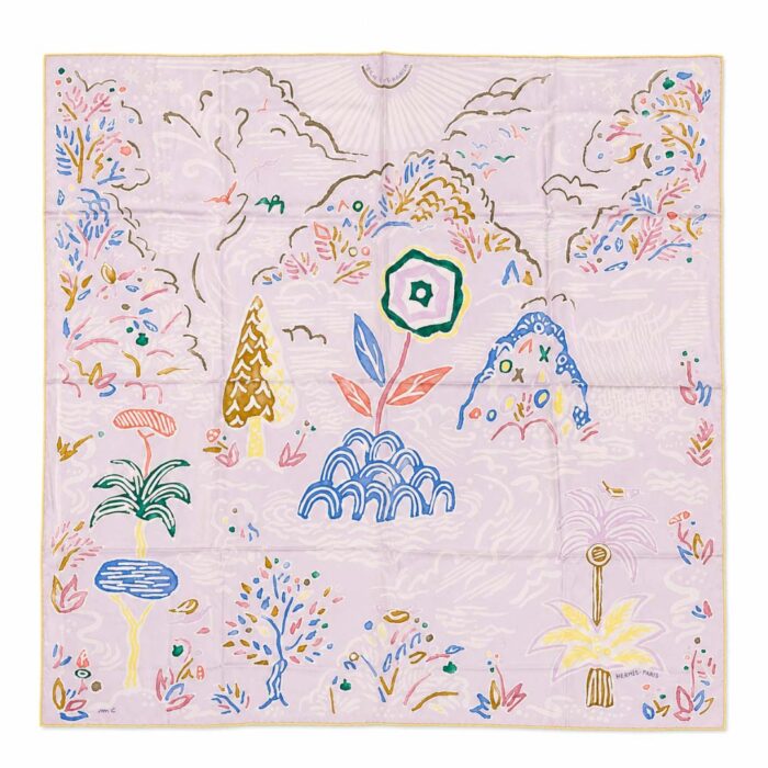 Carré Hermès Vintage "Isola di Primavera"