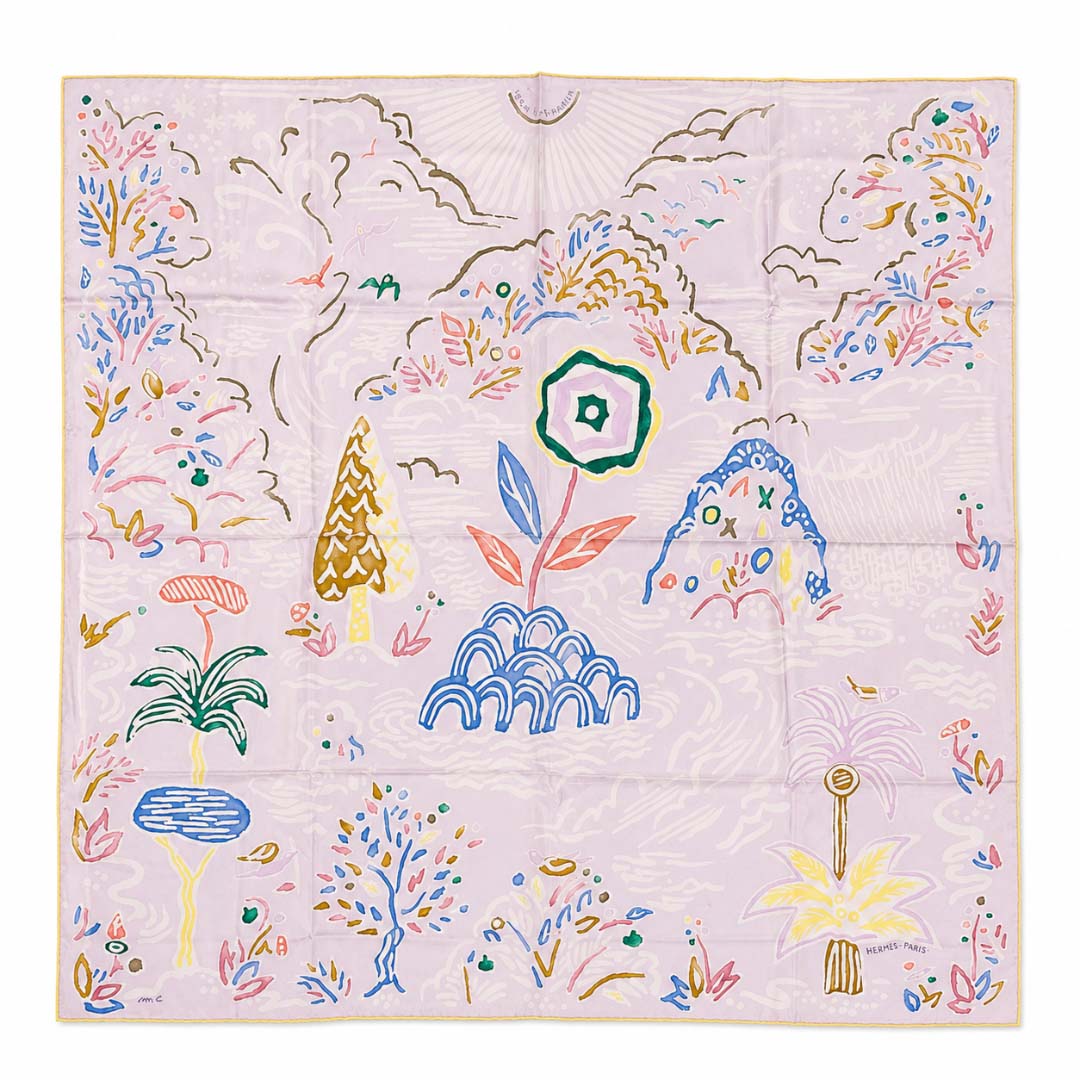 Carré Hermès Vintage « Isola di Primavera »