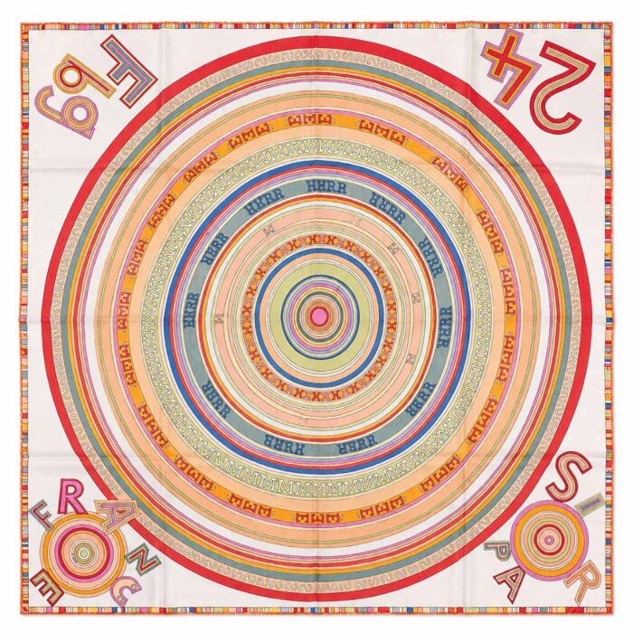 Carré Hermès Vintage "Tohu-Bohu"
