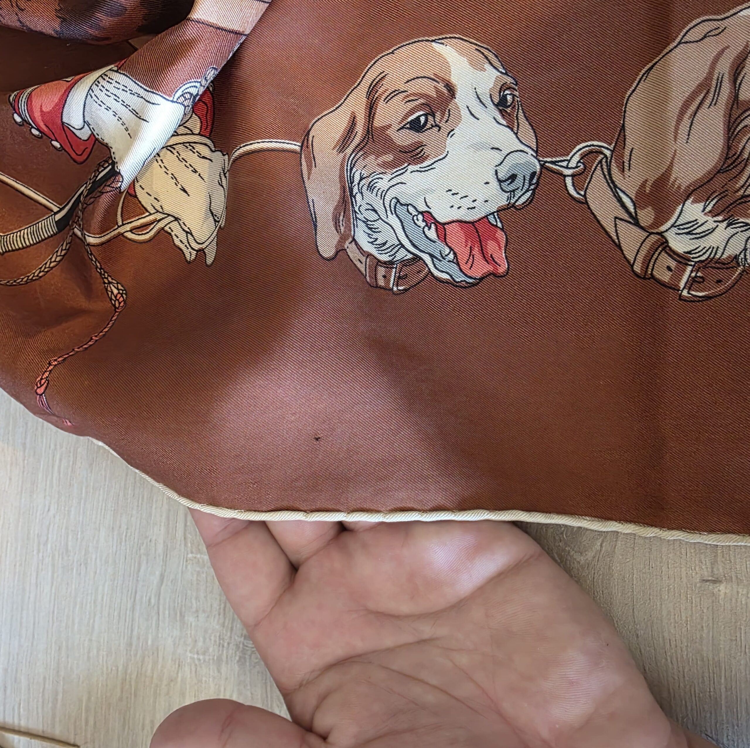 Carré Hermès Vintage "Chasse à courre"