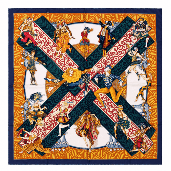 Carré Hermès Vintage "Les Ballets Russes"