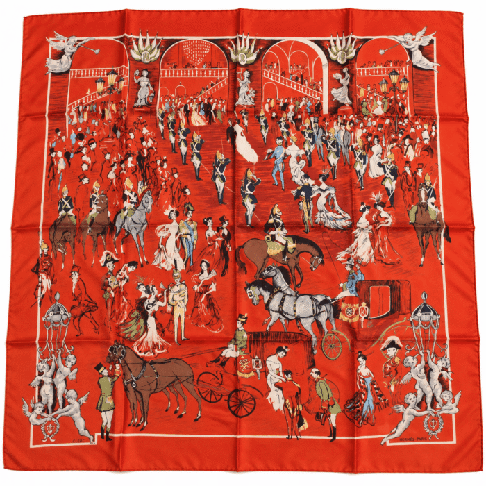 Carré Hermès Vintage "Soirée de Gala"