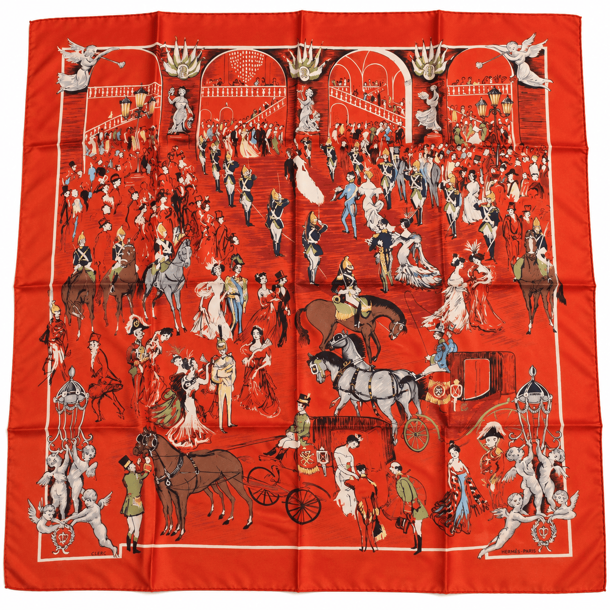 Carré Hermès Vintage « Soirée de Gala »