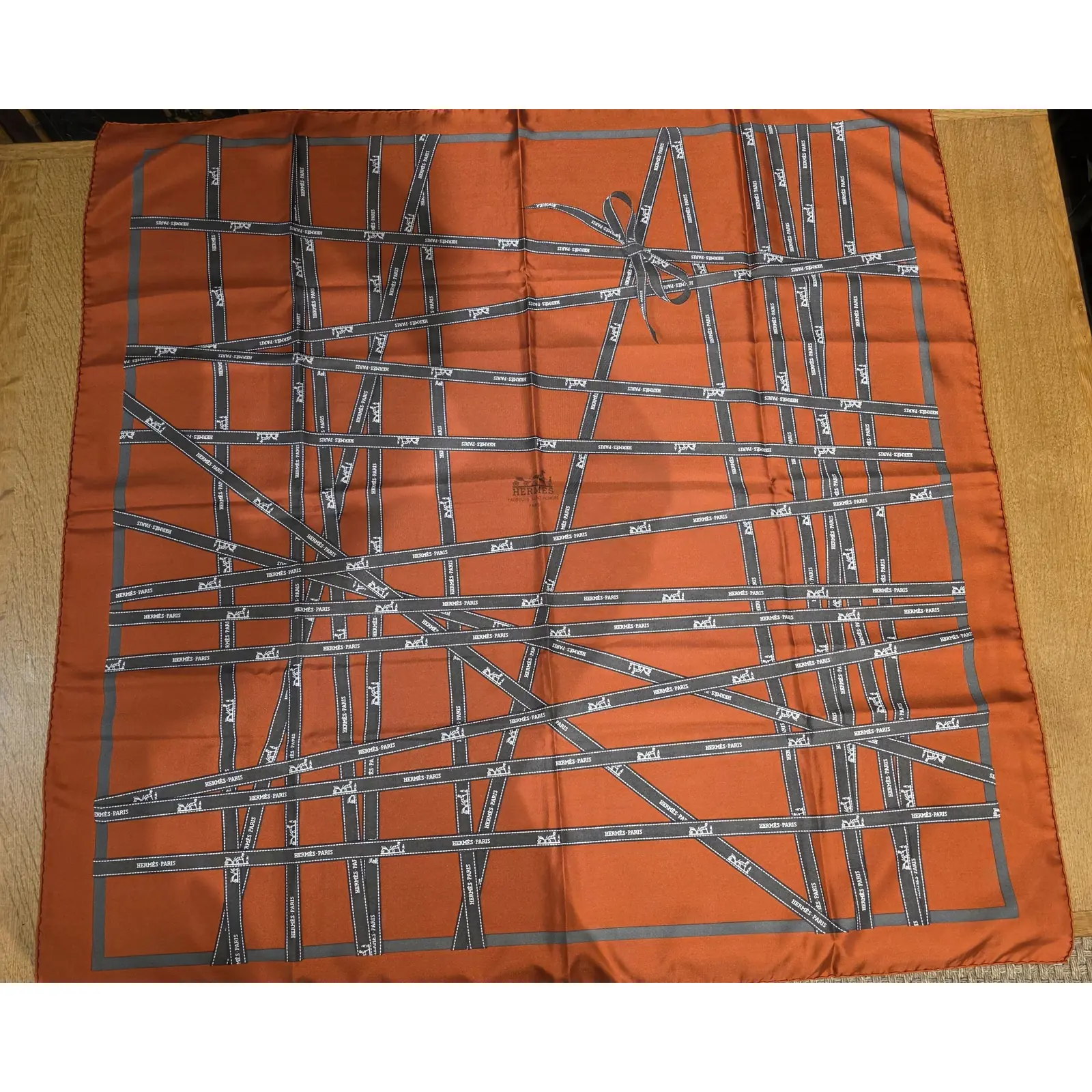 Carré Hermès Vintage « Bolduc »