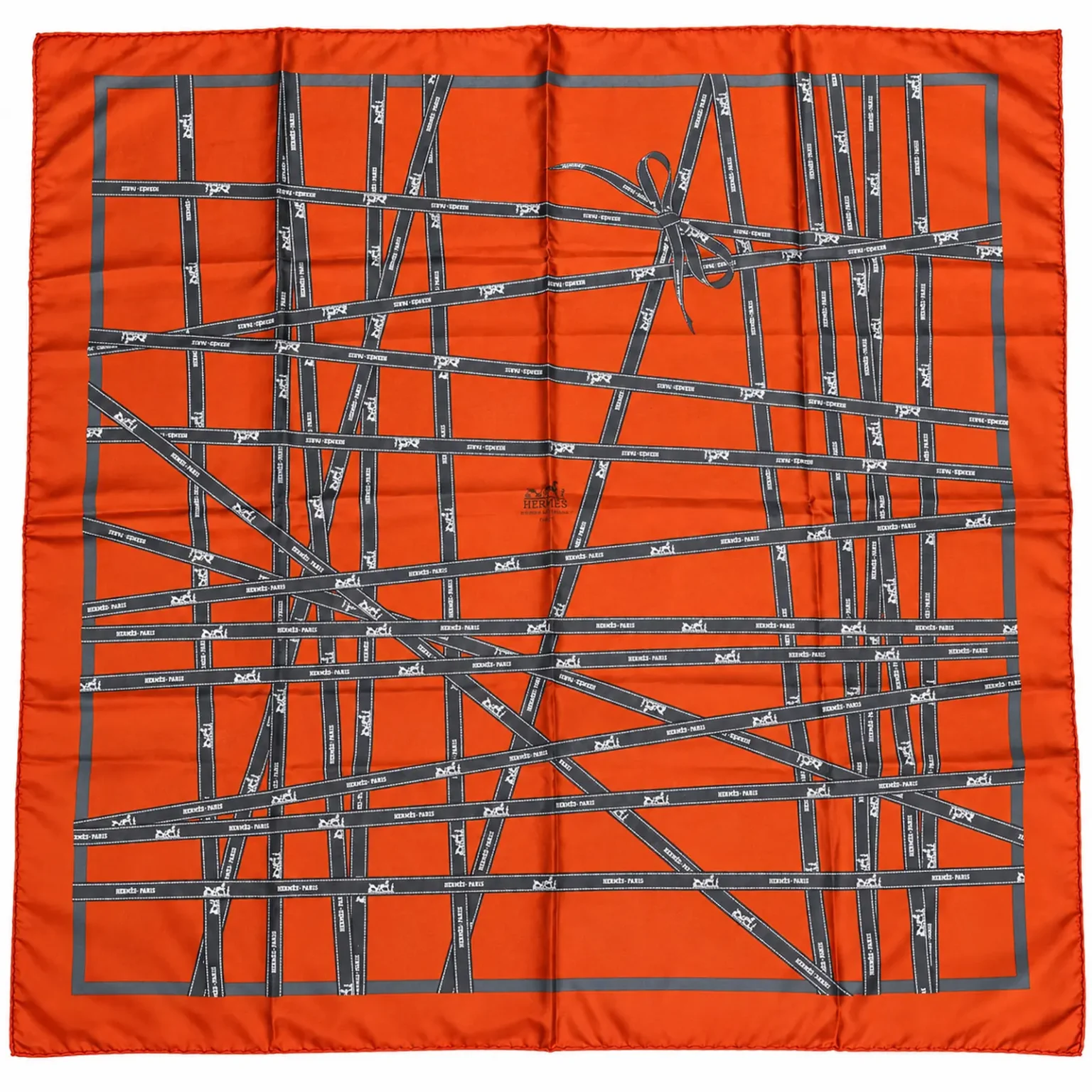 Carré Hermès Vintage « Bolduc »