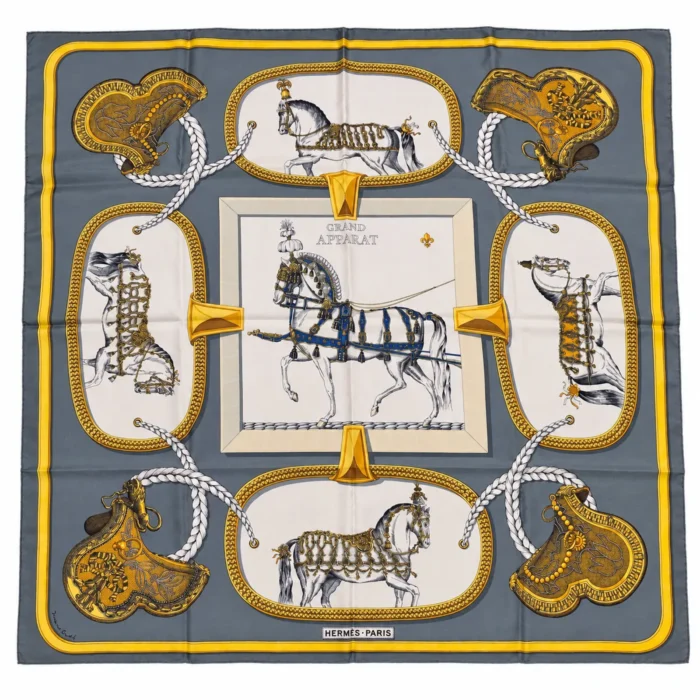Carré Hermès Vintage "Grand Apparat"