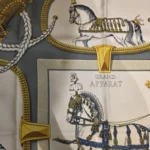 Carré Hermès Vintage « Grand Apparat » (détail)